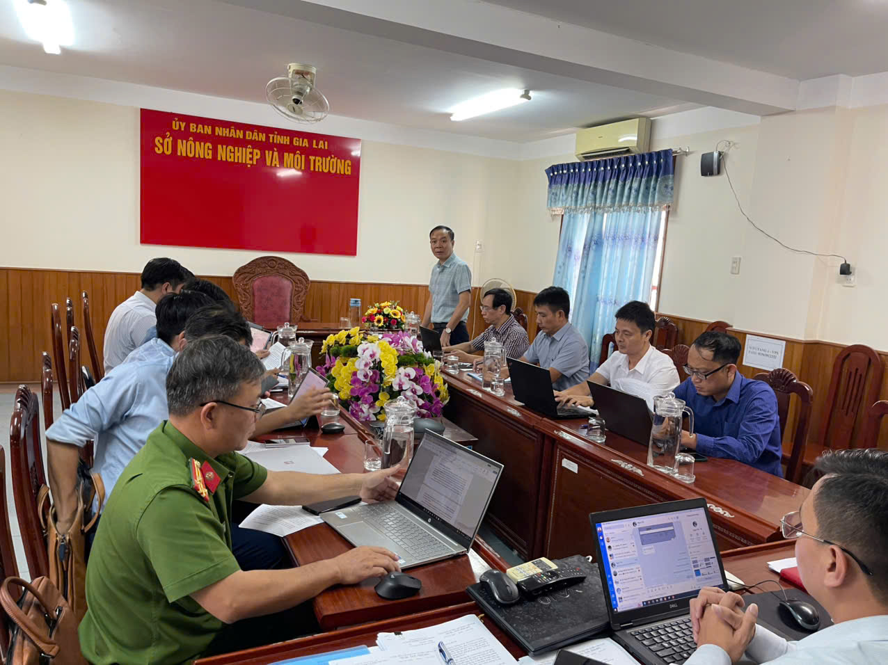 Đoàn công tác Cục Quản lý đất đai đôn đốc, hướng dẫn triển khai Kế hoạch 515/KH-BCA-BNN&MT tại tỉnh Gia Lai